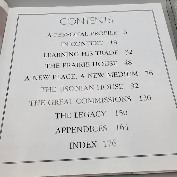 The Life And Works Of Frank Lloyd Wright By Maria Costantino Hardcover Book - Picture 5 of 10